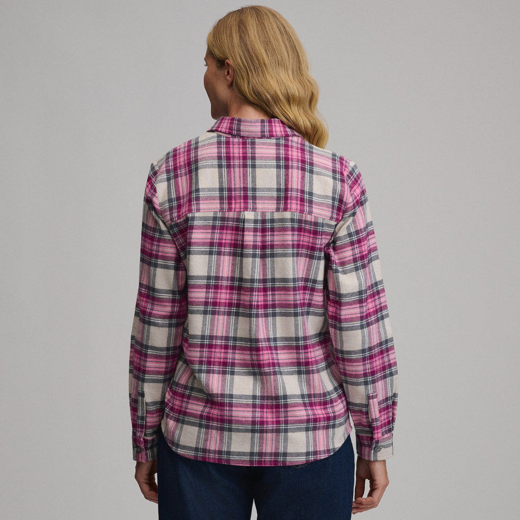 Women's Long-Sleeve Heritage Soft Classic Flannel Shirt