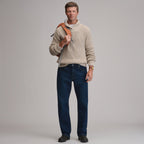 Men's Holiday Festive Shawl-Neck Sweater