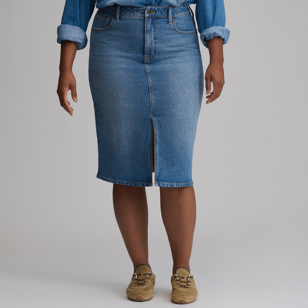 Women's Iconic Denim Skirt