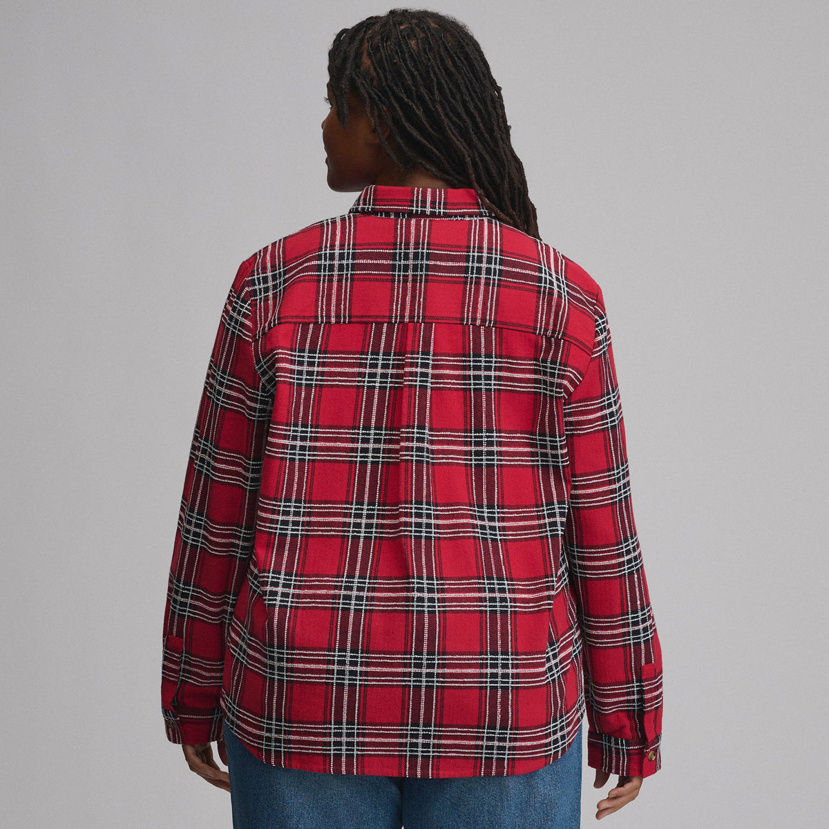 Women's Long-Sleeve Heritage Soft Classic Novelty Flannel Shirt