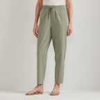 Women's Departure Stretch Tie-Front Ankle Pants