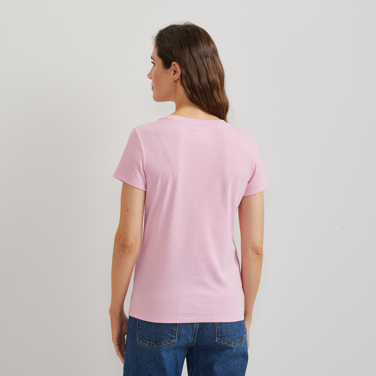 Women's Everyday Short-Sleeve V-Neck T-Shirt