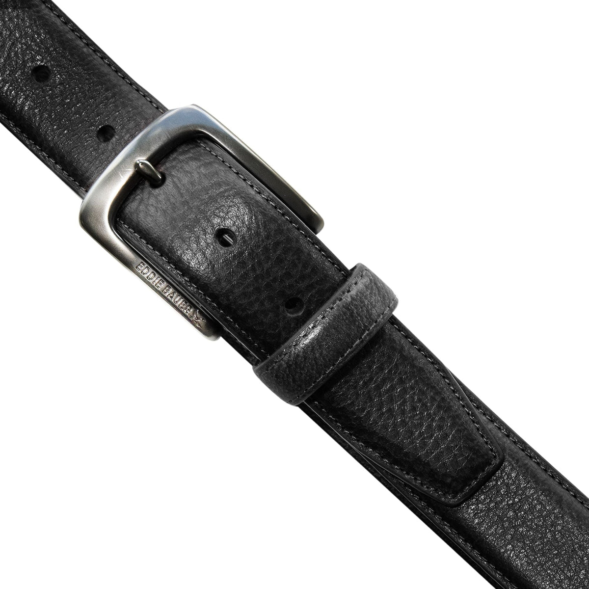 Men's Classic Feather Edge Leather Belt