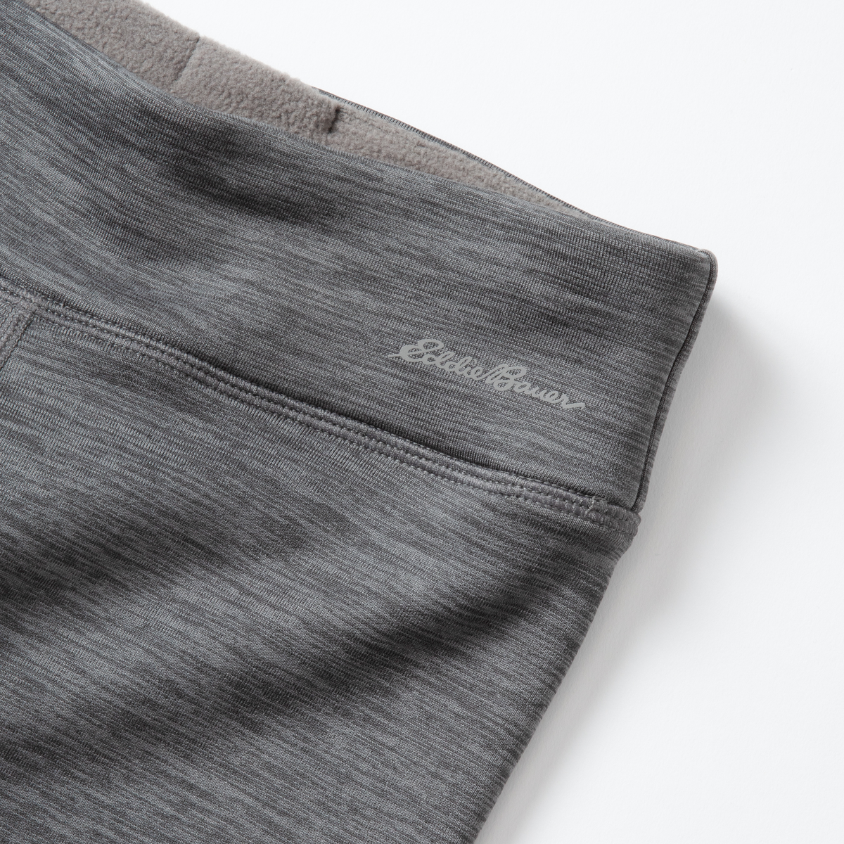 Girls Plush-Lined Leggings - Heather