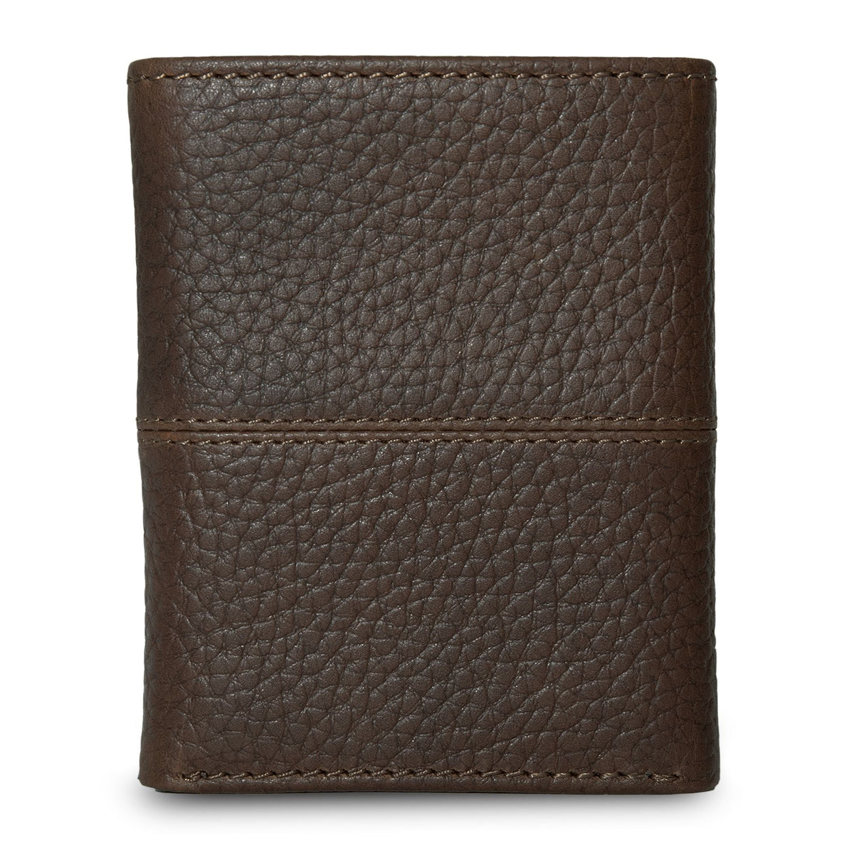 Extra Capacity Rugged Leather Trifold With Flip Id