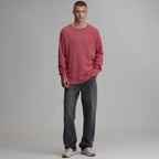 Men's Plaited Waffle Thermal Crew