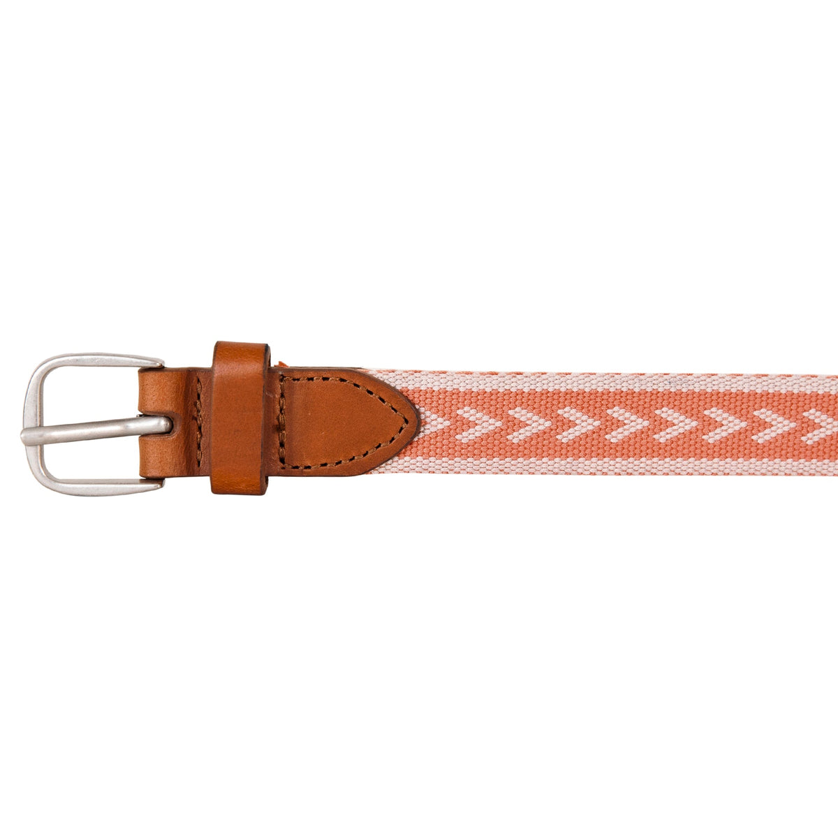 Women's Cascade Woven Belt With Metal Buckle