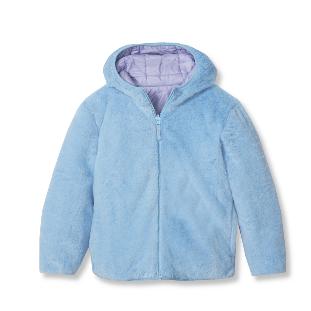 Girls Deer Harbor Reversible Hooded Jacket