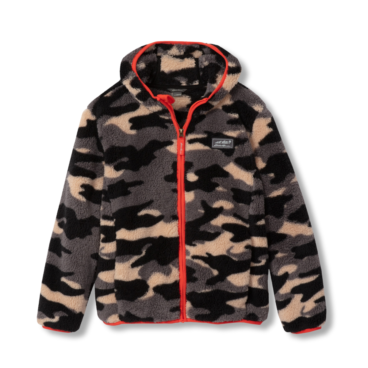 Kids Quest Fleece Plush Hooded Jacket - Print