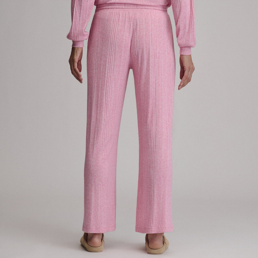 Women's Cozy Rib Wide-Leg Pants