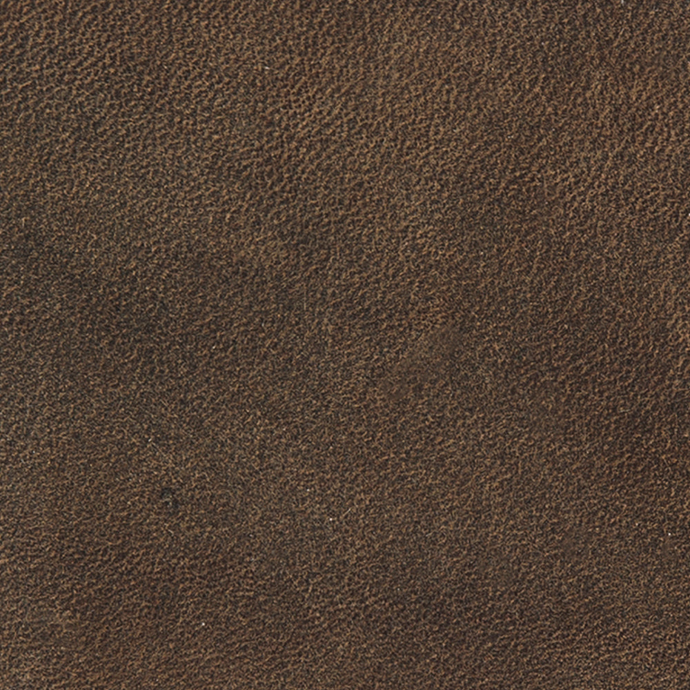 Leather Trifold Wallet With Embossed Sasquatch
