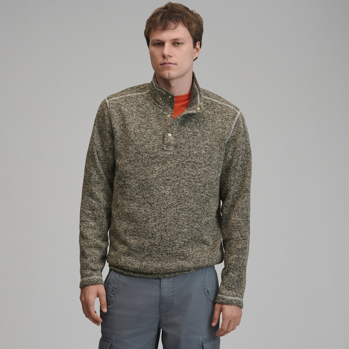 Men's Radiator Fleece 2.0 Snap Mock Pullover