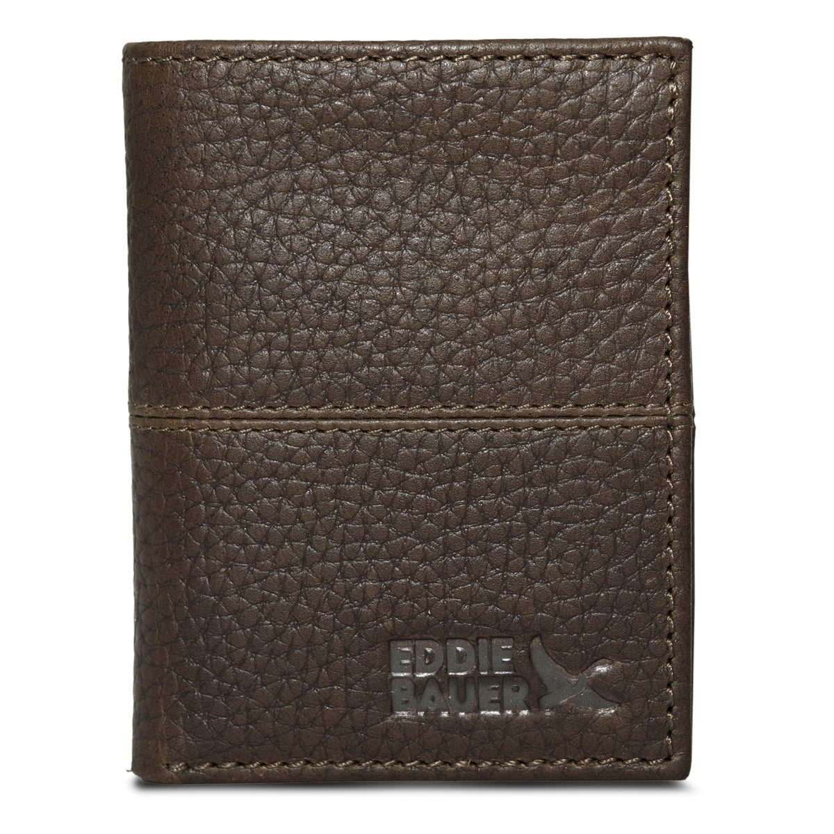 Extra Capacity Rugged Leather Trifold With Flip Id