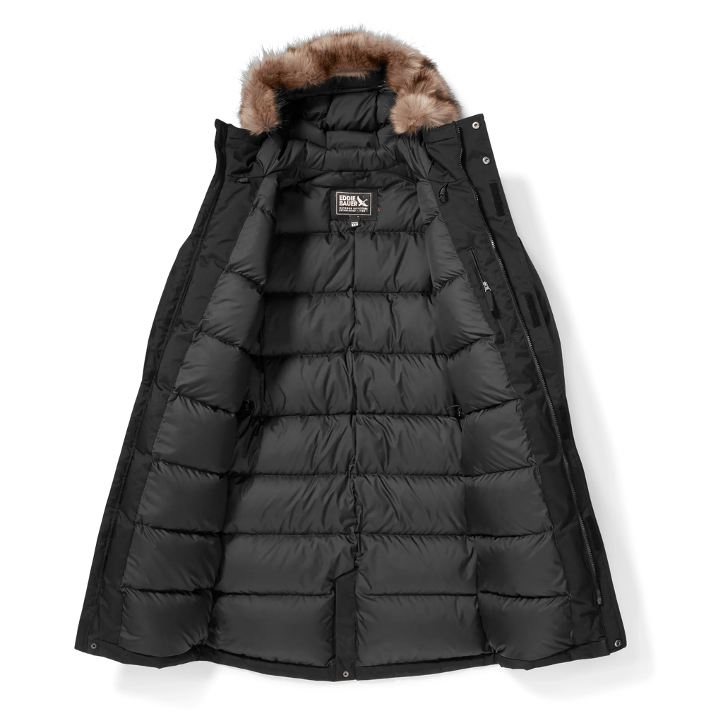 Men's Superior Down Waterproof Hooded Stadium Coat