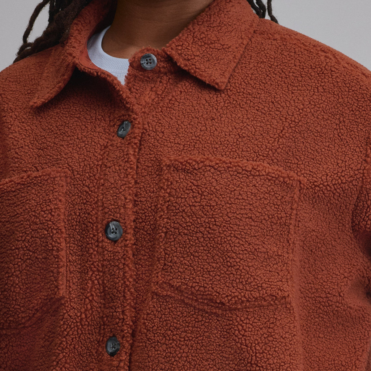 Women's Fleece Shirt Jacket