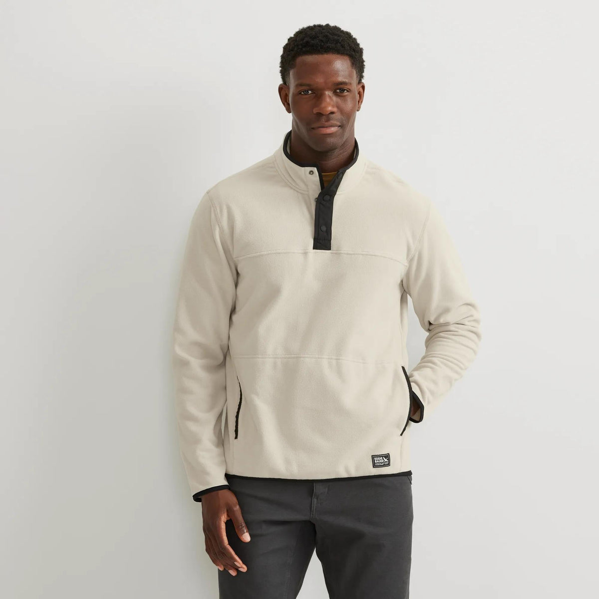 Men's Chutes Fleece Snap Mock Pullover