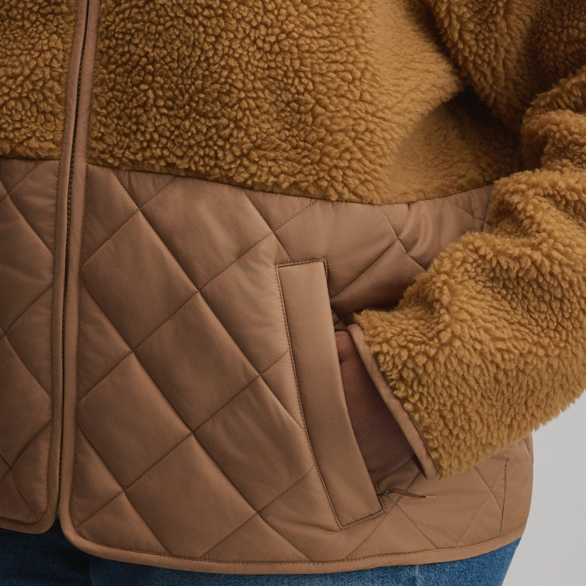 Women's Wander Mixed Media Fleece Jacket