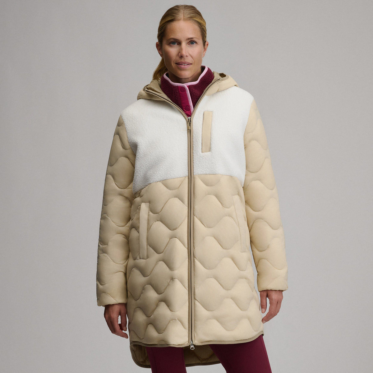 Women's Down Colorblocked Parka