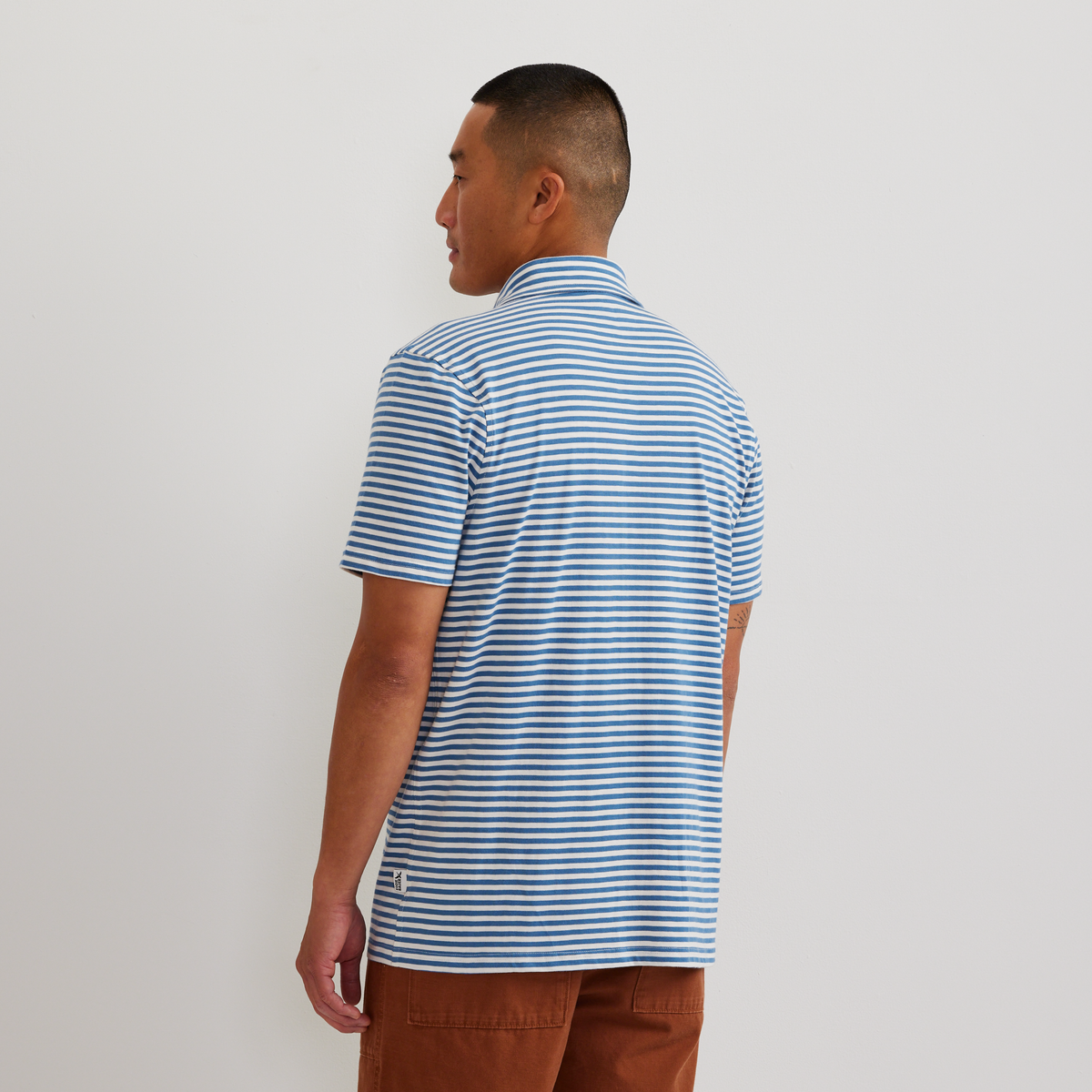 Men's Knit Baja Pocket Button-Up Shirt