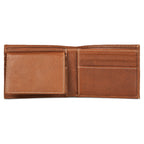 EB Signature Top Stitch Leather Passcase Wallet