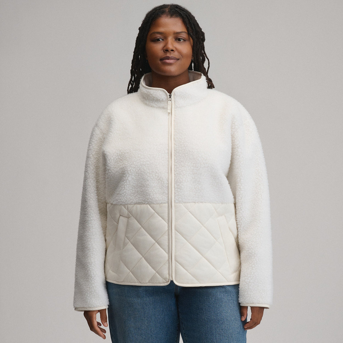 Women's Wander Mixed Media Fleece Jacket