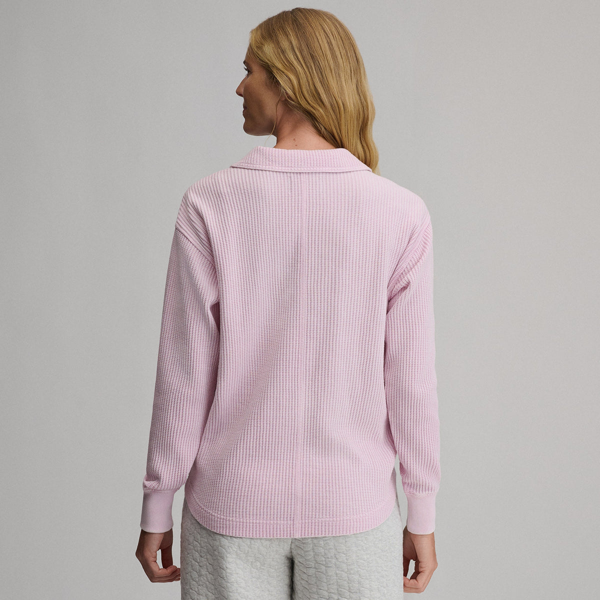 Women's Lounge V-Neck Thermal Crew