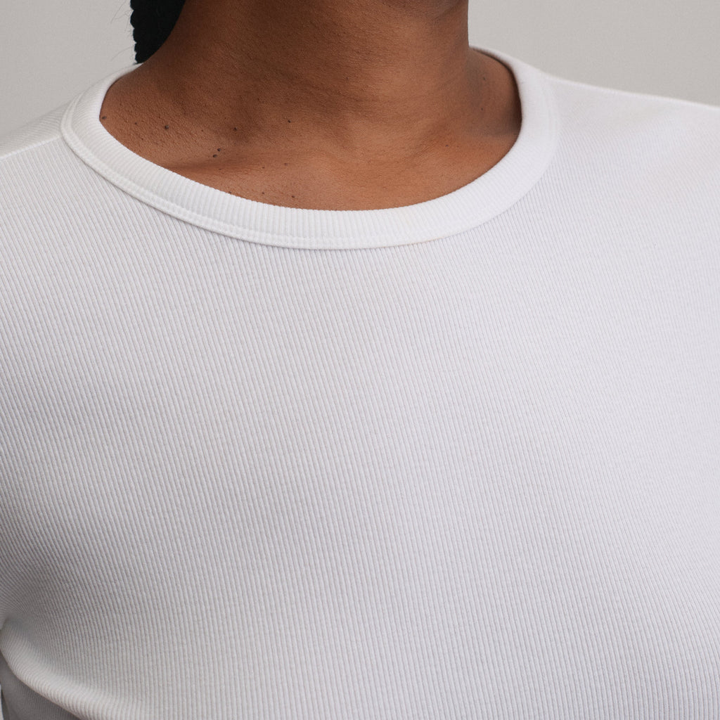 Women's Softline Rib Long-Sleeve Crew