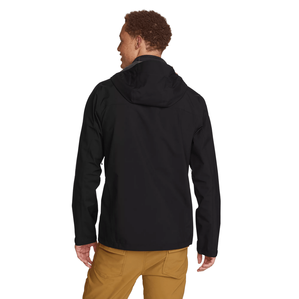 Men's Cloud Cap Waterproof Stretch Hooded Rain Jacket