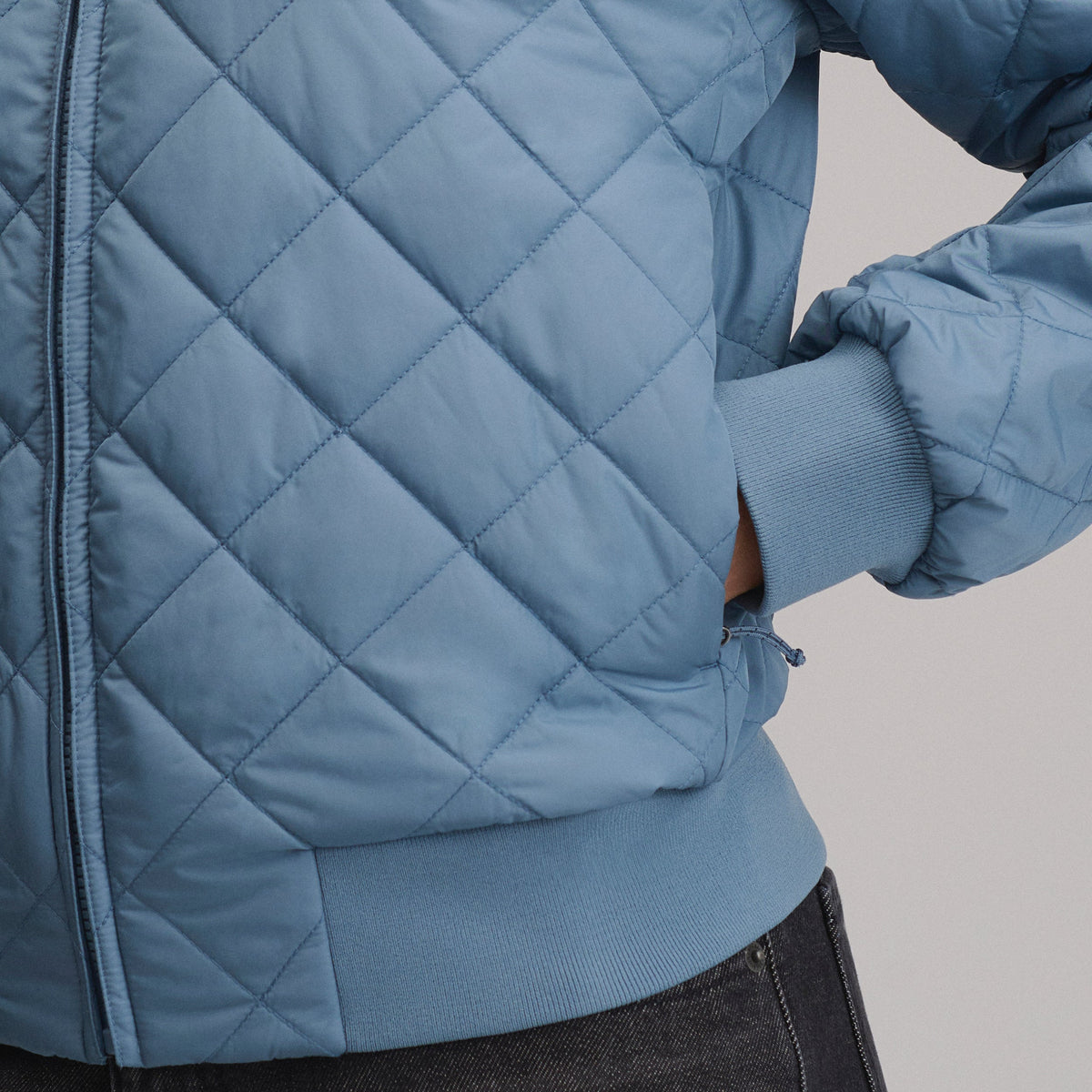 Women's Quilted Bomber