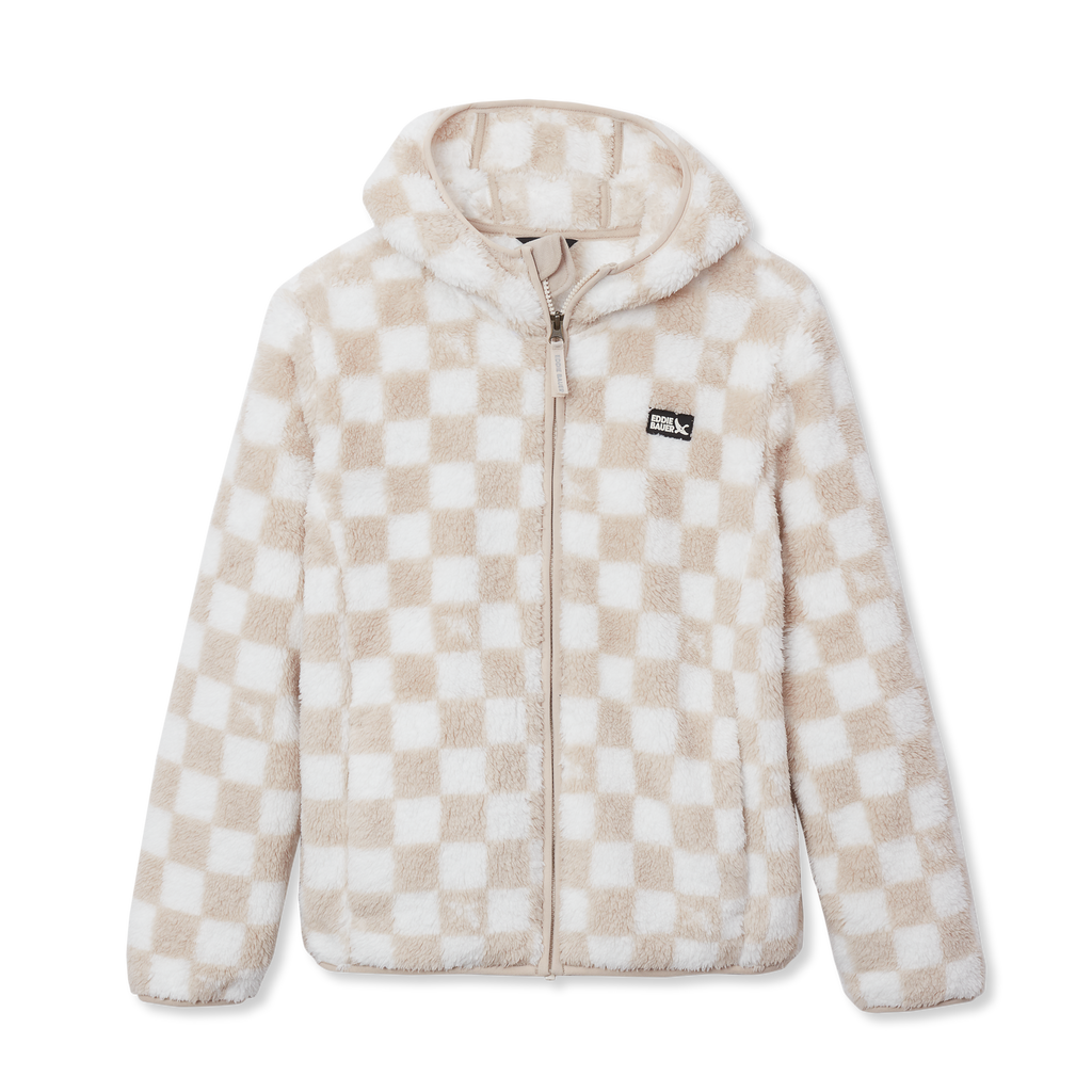Kids Quest Fleece Plush Hooded Jacket - Print