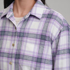 Women's Long-Sleeve Heritage Soft Boyfriend Flannel Shirt