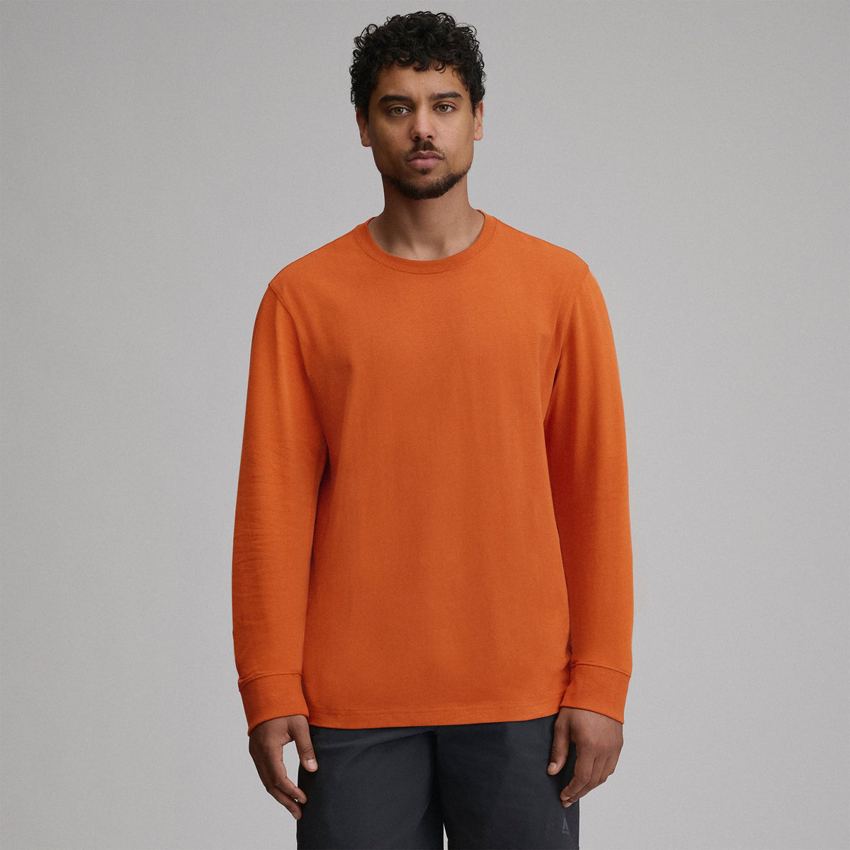 Men's Legend Wash 100% Cotton Long-Sleeve Classic T-Shirt