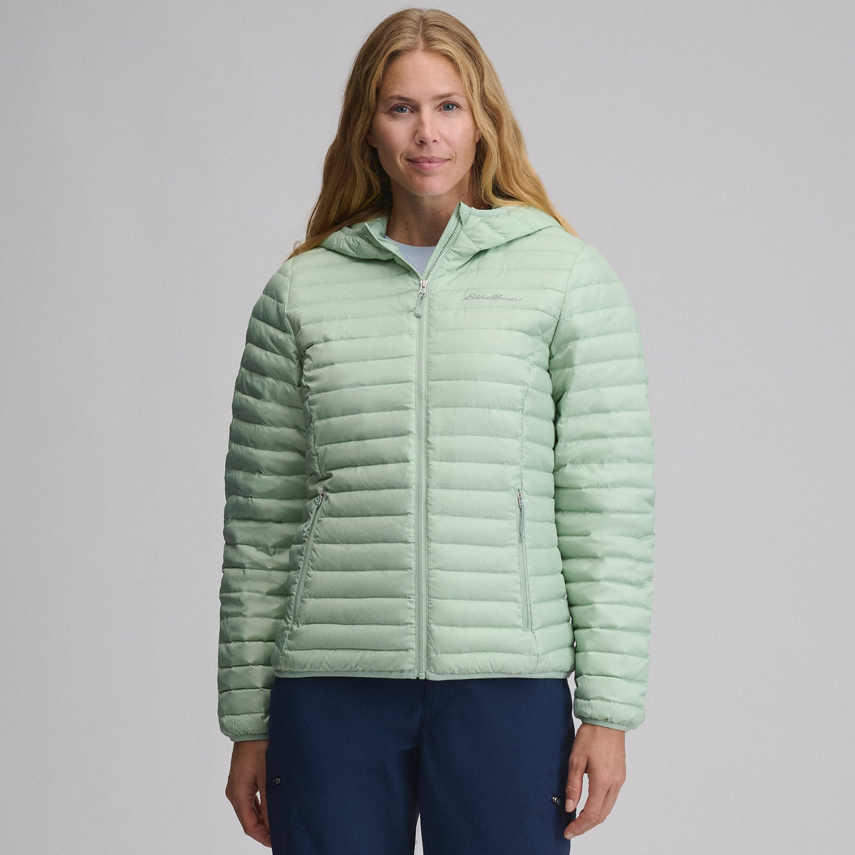 Women's Microlight Hooded Down Jacket