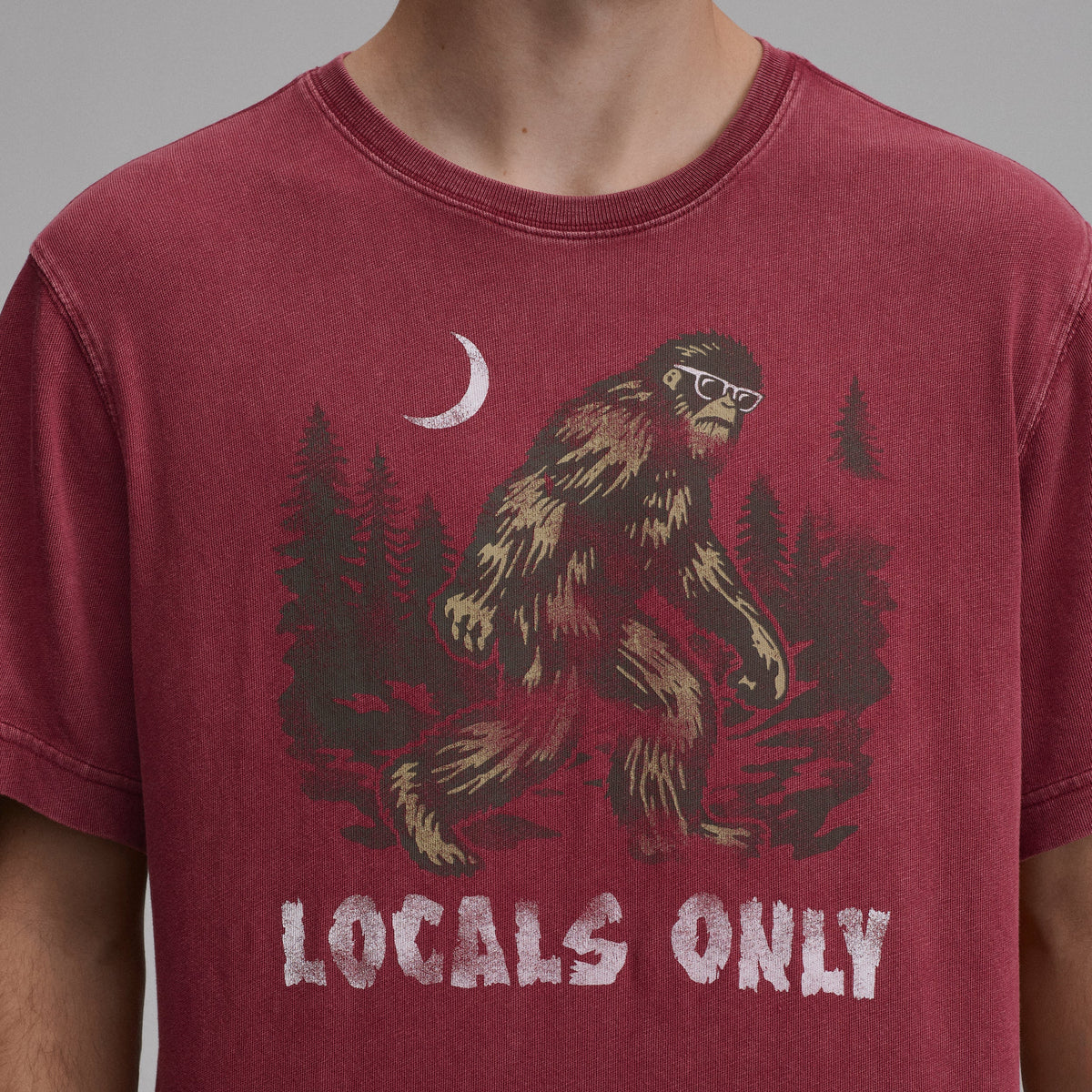 Men's EB Squatch Locals Only T-Shirt
