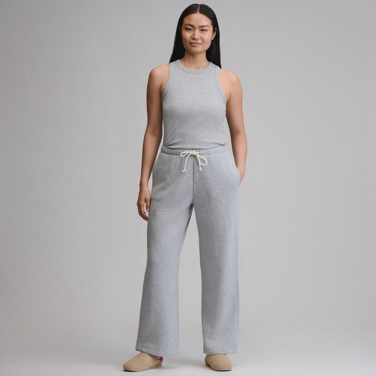 Women's Vintage Soft Relaxed Fit Wide Leg Sweatpants