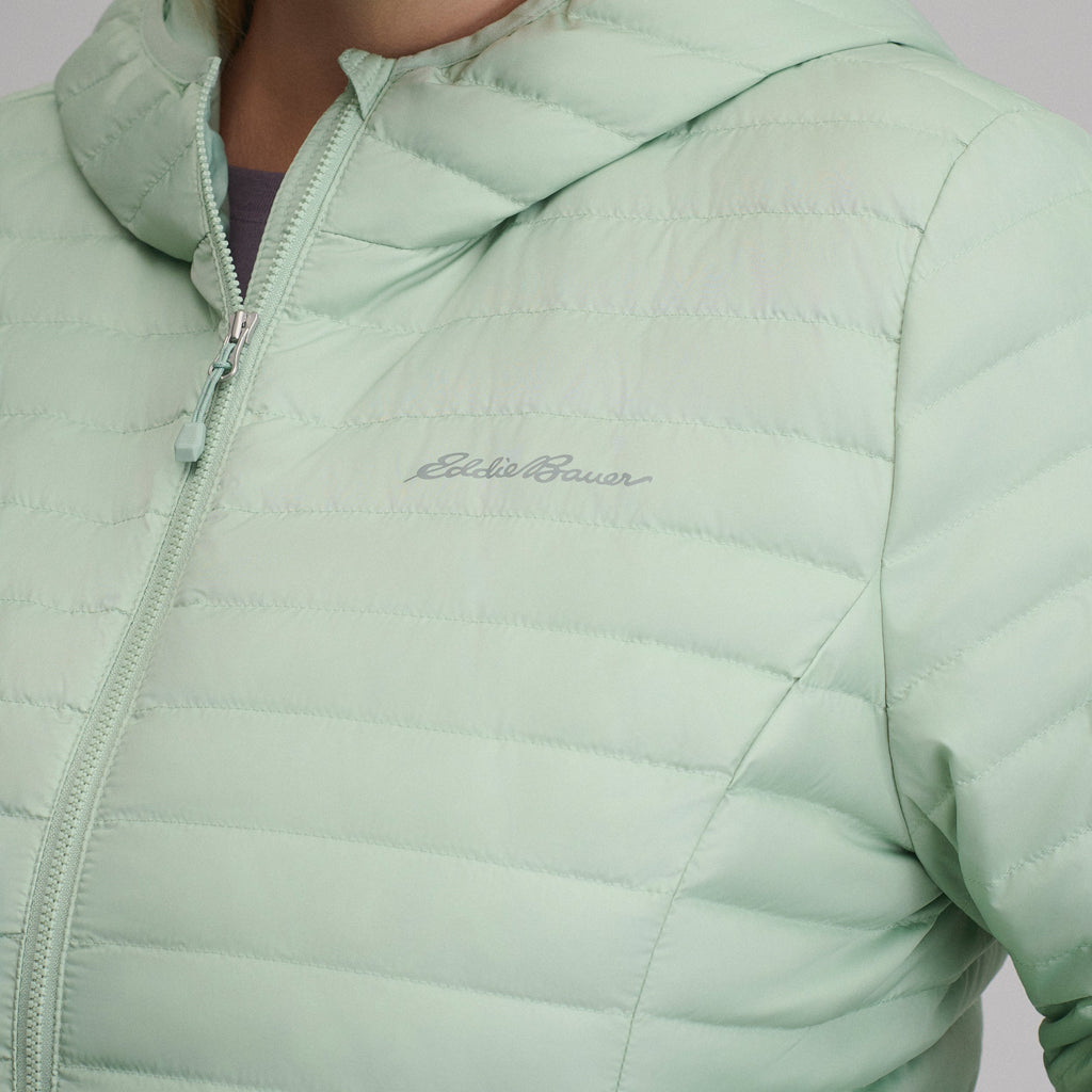 Women's Microlight Hooded Down Jacket