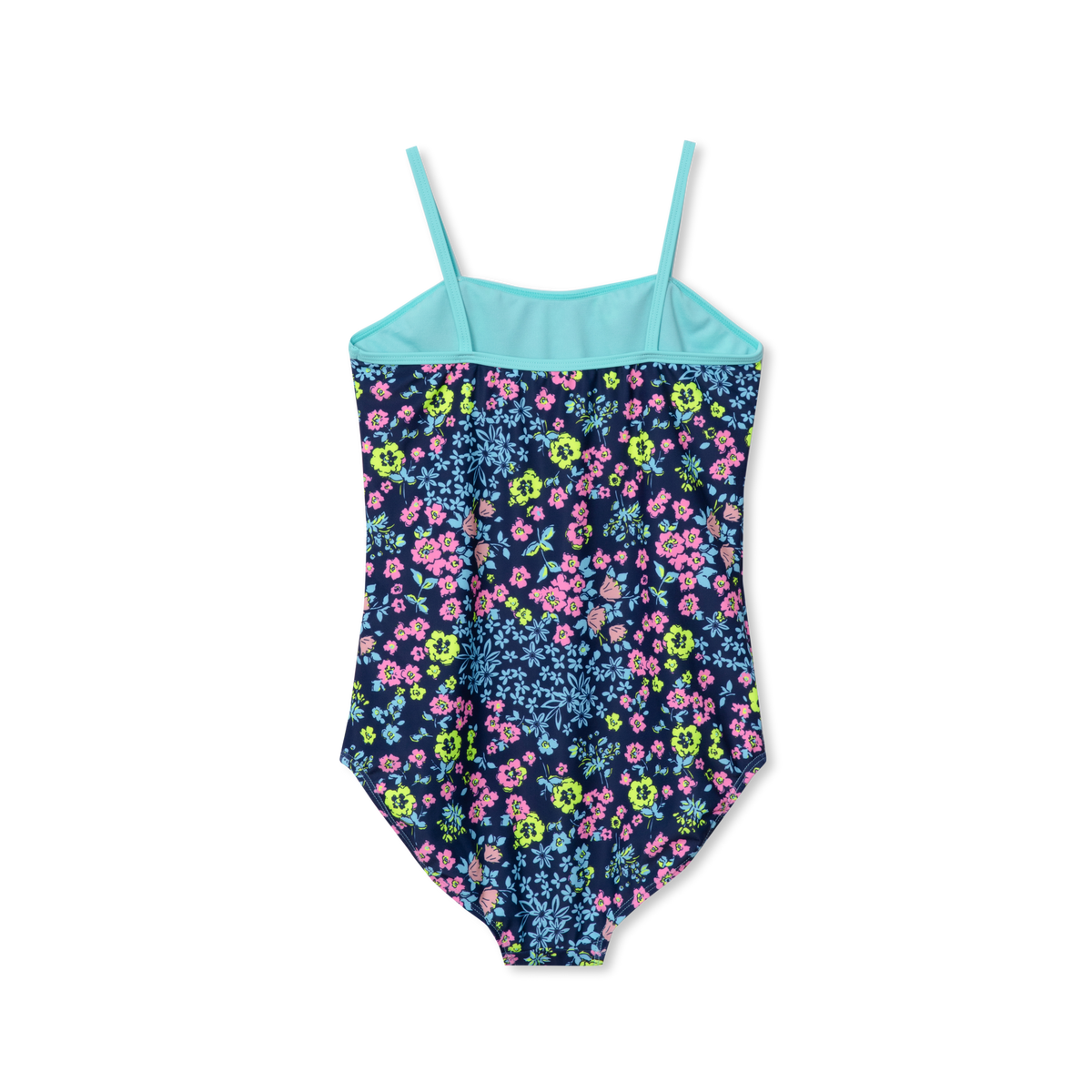 Girls Sea Spray Printed Swimsuit