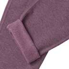 Girls Plush Lined Leggings - Heather