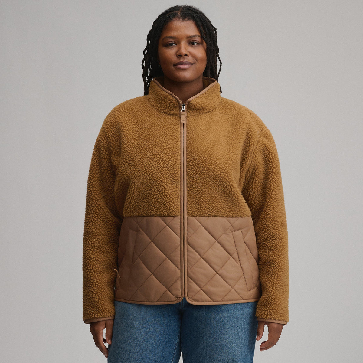 Women's Wander Mixed Media Fleece Jacket