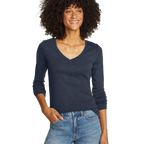 Women's Fav Long-Sleeve V-Neck T-Shirt