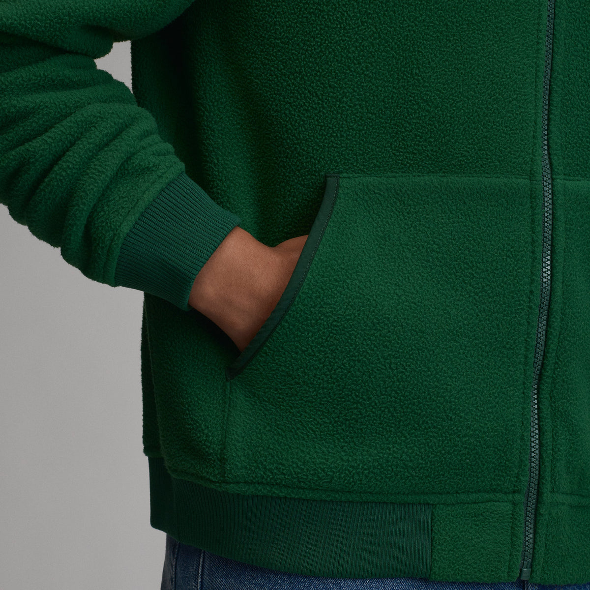 Men's Authentic Outdoor Fleece Full-Zip Pullover