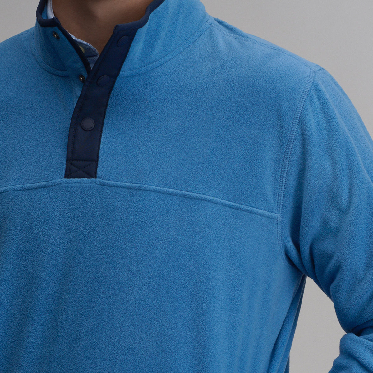 Men's Chutes Fleece Snap Mock Pullover