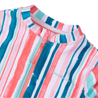 Girls Sea Spray Ls One Piece Swimsuit