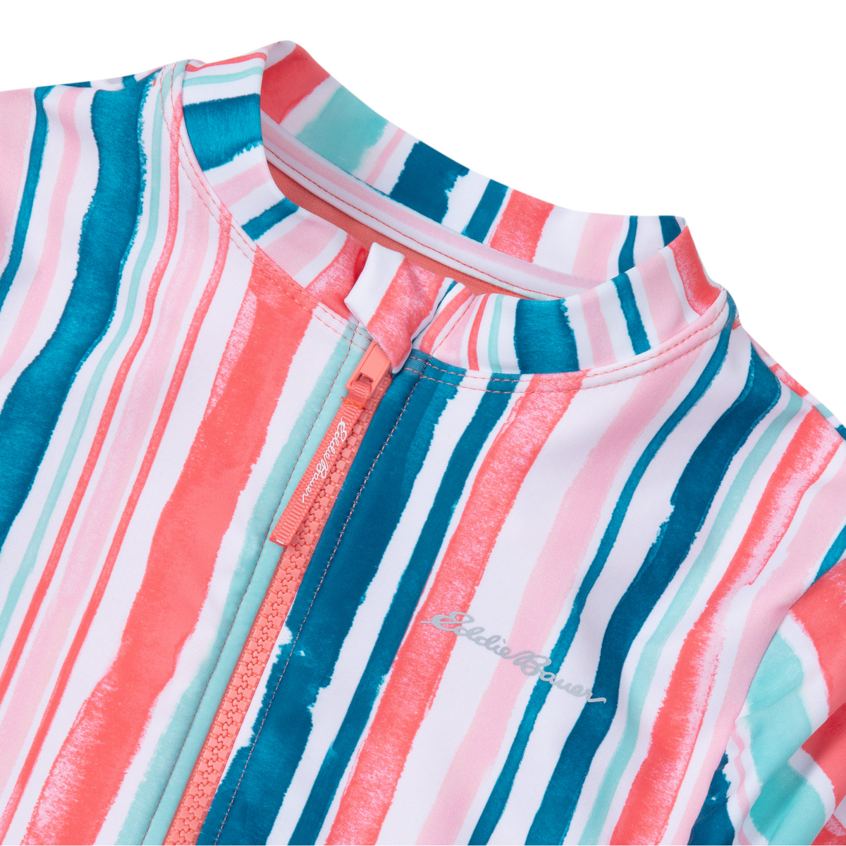 Girls Sea Spray Ls One Piece Swimsuit