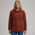 Women's Fleece Shirt Jacket
