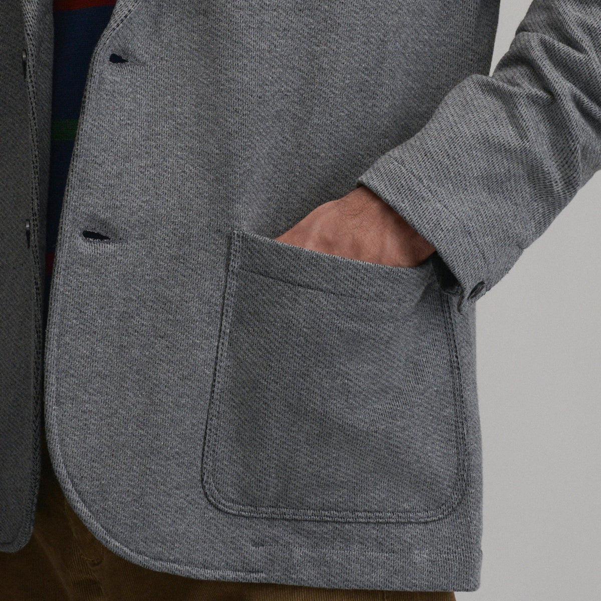 Men's Knit Blazer