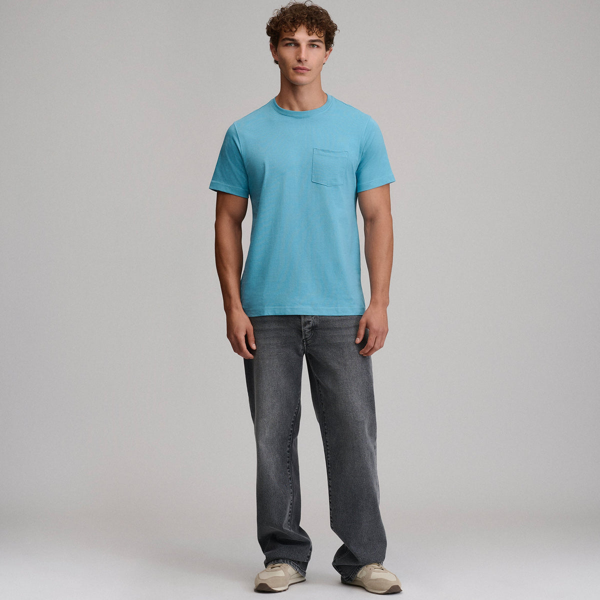 Men's Legend Wash 100% Cotton Short-Sleeve Pocket T-Shirt