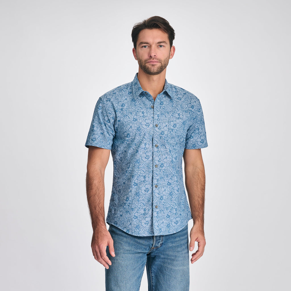 Men's Camano Short-Sleeve Shirt - Print