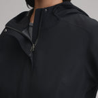 Women's Cloud Cap Waterproof Stretch Hooded Rain Parka