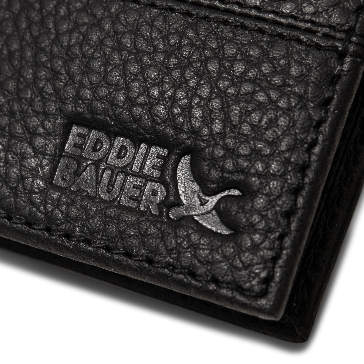 Extra Capacity Rugged Leather Bifold With Flip Id